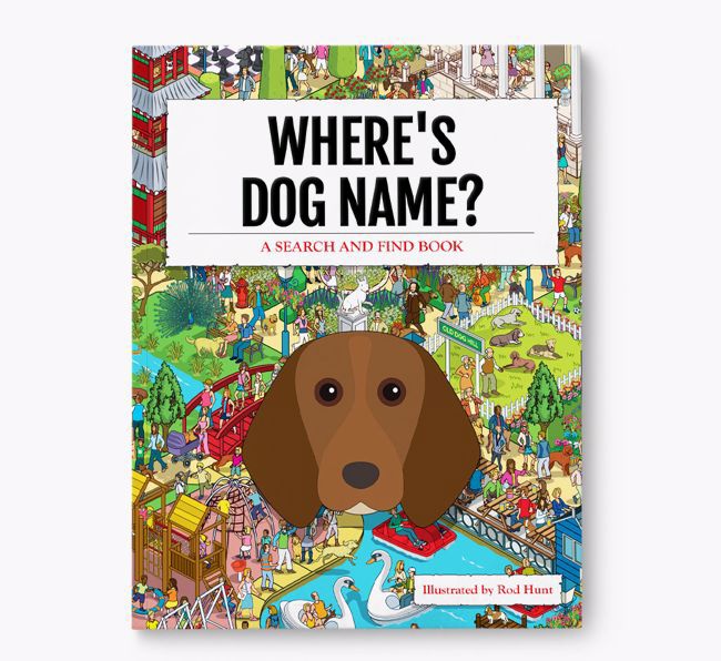 Personalized Where's {dogsName} Book